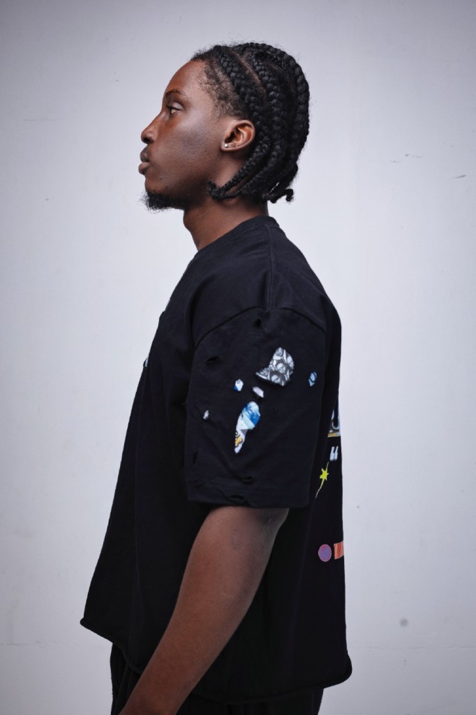 Cedi Note tee side profile